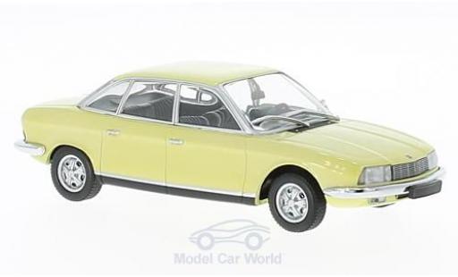NSU RO 1/43 Maxichamps Ro 80 giallo 1972 modellino in miniatura