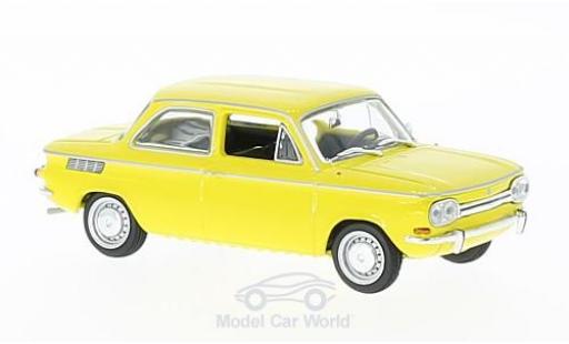 NSU TT 1/43 Maxichamps giallo 1967 modellino in miniatura