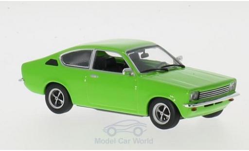 Opel Kadett E 1/43 Maxichamps C Coupe verde 1974 modellino in miniatura