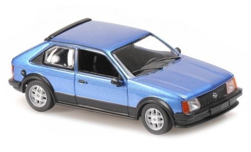 Opel Kadett 1/43 Maxichamps D SR metallico blu 1982 modellino in miniatura