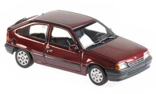 Opel Kadett 1/43 Maxichamps E 1.8i metallico rosso 1990 modellino in miniatura