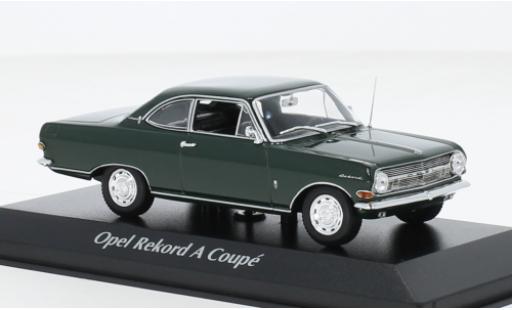 Opel Rekord 1/43 Maxichamps A Coupe gr&uuml;n 1962 1:43 modellino in miniatura