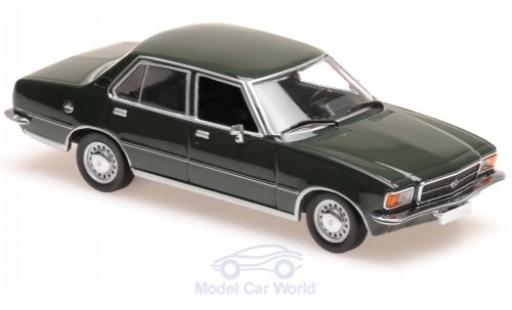 Opel Rekord 1/43 Maxichamps D verde 1975 modellino in miniatura