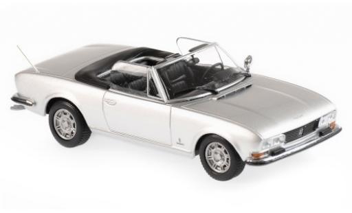 Peugeot 504 1/43 Maxichamps Cabriolet grigio 1977 modellino in miniatura