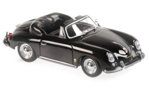 Porsche 356 1/43 Maxichamps A Cabriolet nero 1956 modellino in miniatura