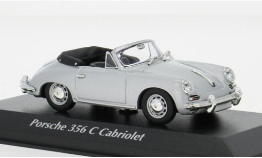 Porsche 356 1/43 Maxichamps C Cabriolet silber 1965 1:43 modellino in miniatura