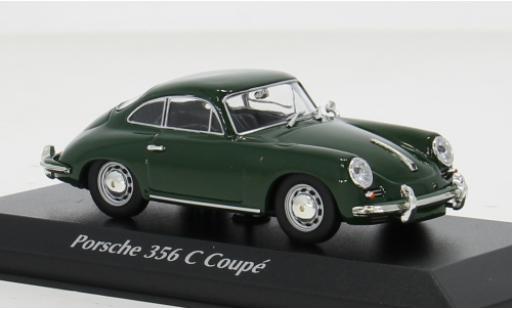 Porsche 356 1/43 Maxichamps C grün 1965 1:43 modellino in miniatura