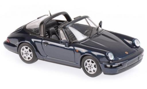 Porsche 964 1/43 Maxichamps 911 () Carrera 2 Targa metallico verde 1991 modellino in miniatura