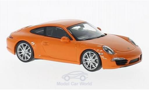 Porsche 991 S 1/43 Maxichamps 911 () Carrera S orange 2012 modellino in miniatura