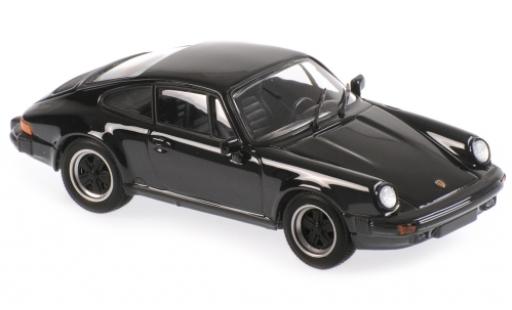 Porsche 930 1/43 Maxichamps 911 SC nero 1979 modellino in miniatura