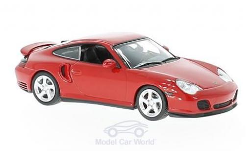 Porsche 996 Turbo 1/43 Maxichamps 911 Turbo () rosso 1999 modellino in miniatura
