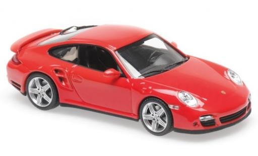 Porsche 997 Turbo 1/43 Maxichamps 911 Turbo () rosso 2006 modellino in miniatura