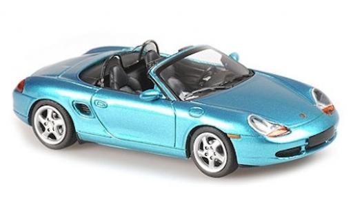 Porsche Boxster 1/43 Maxichamps S metallico türkis 1999 modellino in miniatura