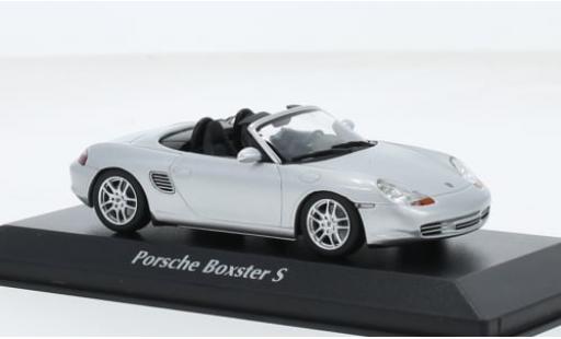 Porsche Boxster 1/43 Maxichamps S silber 2002 1:43 modellino in miniatura