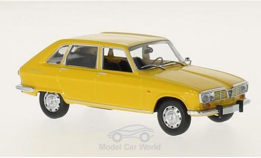 Renault 16 1/43 Maxichamps giallo 1965 modellino in miniatura