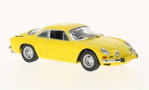 Alpine A110 1/43 Maxichamps Renault giallo 1971 modellino in miniatura