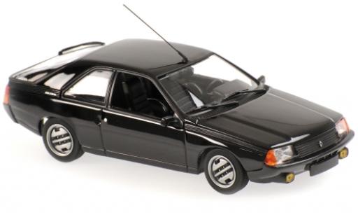 Renault Fuego 1/43 Maxichamps nero 1984 modellino in miniatura