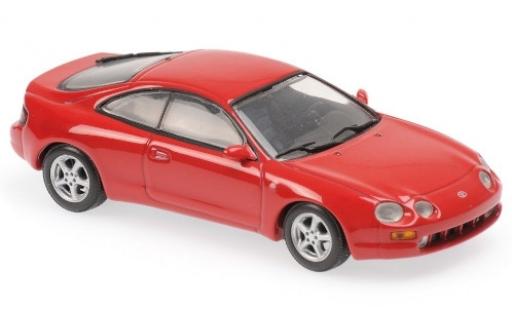 Toyota Celica 1/43 Maxichamps rosso 1994 modellino in miniatura