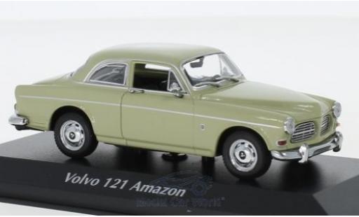 Volvo 121 1/43 Maxichamps Amazon verde 1966 modellino in miniatura