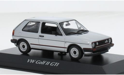 Volkswagen Golf 1/43 Maxichamps II GTI 16V silber 1985 1:43 modellino in miniatura