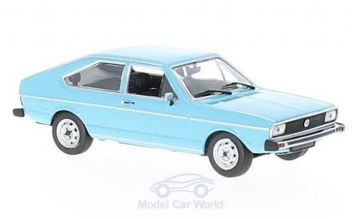 Volkswagen Passat 1/43 Maxichamps blu 1975 modellino in miniatura
