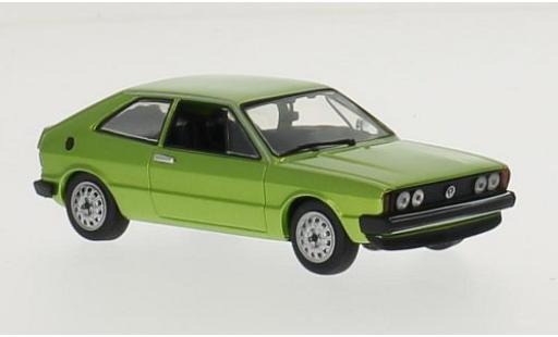 Volkswagen Scirocco 1/43 Maxichamps metallico verde 1974 modellino in miniatura