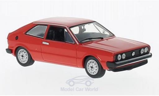 Volkswagen Scirocco 1/43 Maxichamps rosso 1974 modellino in miniatura