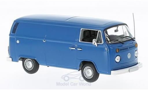 Volkswagen T2 B 1/43 Maxichamps blu 1972 Kastenwagen modellino in miniatura