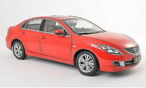 Mazda 6 Base 1/18 Paudi rosso 2009 modellini auto