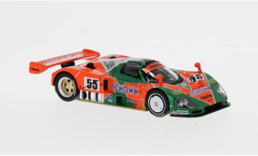 Modellini auto Mazda 787B Base 24h Le Mans 1991 #55 1/64 Pop Race