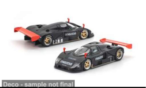 Mazda 787B 1/64 Pop Race Test Car schwarz/rot 1991 1:64