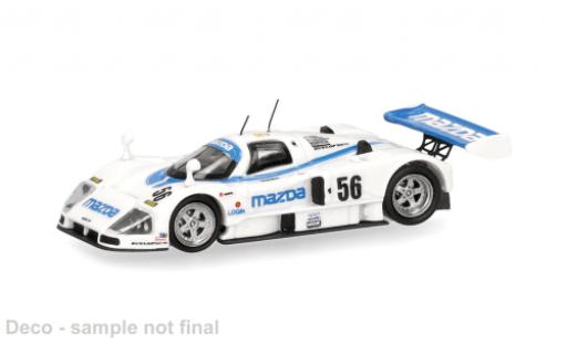 Modellini auto Mazda 787B weiss/blau #56 1/87 Micro City 87