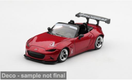 Modellini auto Mazda MX -5 (ND) Miata rot 2015 1/64 Mini GT