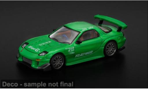Mazda RX7 1/64 Pop Race (FC3S) Re-Amemiya gr&uuml;n 1:64 modellino in miniatura