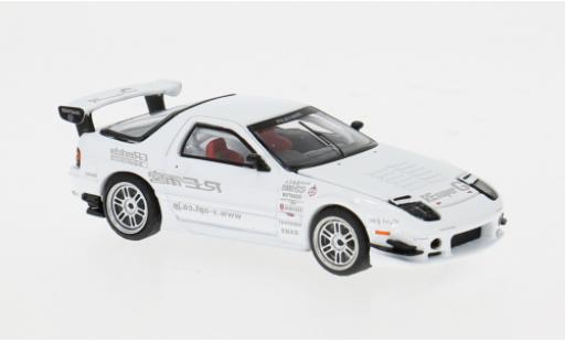Modellini auto Mazda RX7 (FC3S) weiss 1986 1/64 Pop Race