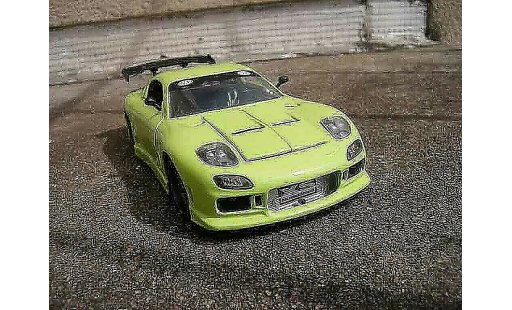 Mazda RX7 Base 1/18 Jada Toys verde modellini auto