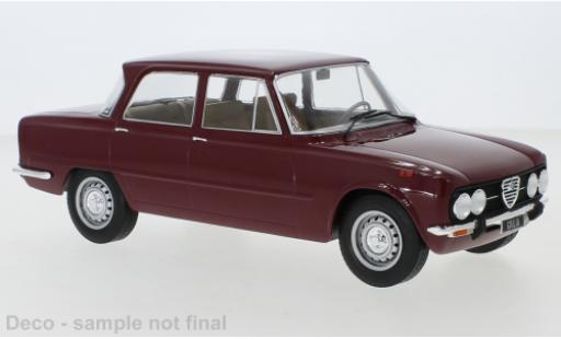Alfa Romeo Giulia 1/18 MCG Nuova Super rosso 1974 modellino in miniatura