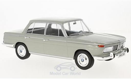 Bmw 2000 A 1/18 MCG grigio 1966 modellino in miniatura