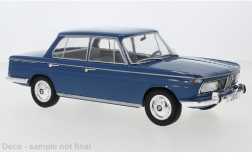 Bmw 2000 1/18 MCG (Typ 121) blu 1966 modellino in miniatura