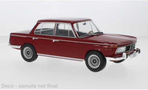 Bmw 2000 1/18 MCG (Typ 121) rot 1966 1:18 modellino in miniatura