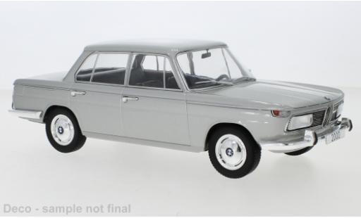 Bmw 2000 1/18 MCG (Typ 121) grigio 1966 modellino in miniatura