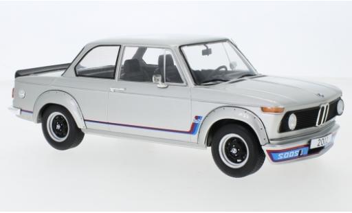 Bmw 2002 1/18 MCG Turbo grigio 1973 modellino in miniatura