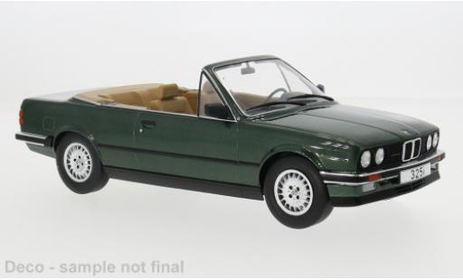 Bmw 325 1/18 MCG i (E30) Cabriolet metallise grün 1985 1:18 modellino in miniatura