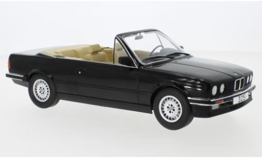 Bmw 325 1/18 MCG i (E30) Cabriolet nero 1985 modellino in miniatura