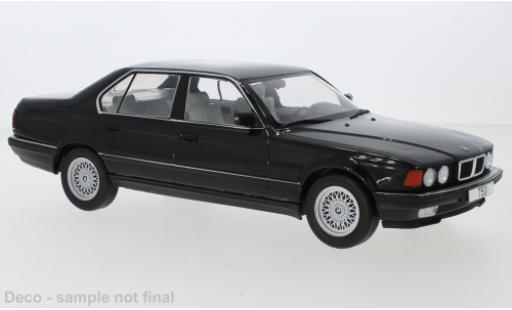 Bmw 750 1/18 MCG i (E32) metallico nero 1992 7er / 7 Series modellino in miniatura