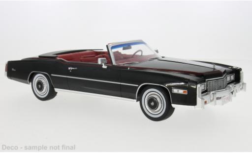 Cadillac Eldorado 1/18 MCG Cabriolet schwarz 1976 1:18 modellino in miniatura