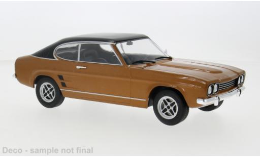 Ford Capri 1/18 MCG MK I GXL metallise braun/matt-schwarz 1973 1:18 modellino in miniatura