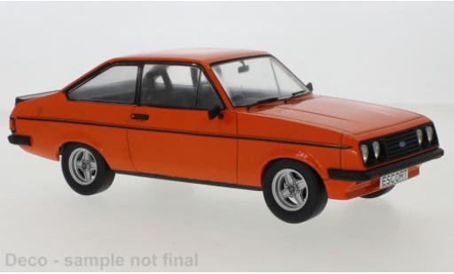 Ford Escort 1/18 MCG MK II RS 2000 orange 1977 Exklusiv bei Model Car World modellino in miniatura