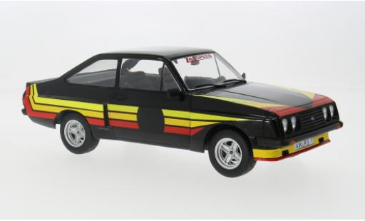 Ford Escort 1/18 MCG MK II RS 2000 X-Pack schwarz/Dekor 1977 1:18 modellino in miniatura