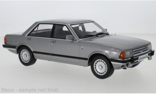 Ford Granada 1/18 MCG MK II 2.8 Ghia metallico grigio 1981 modellino in miniatura